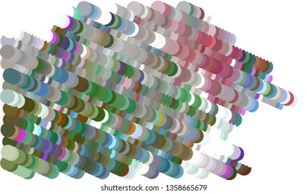 Trendy modern background with abstract halftone dots pattern.