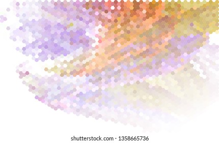 Trendy modern background with abstract halftone dots pattern.