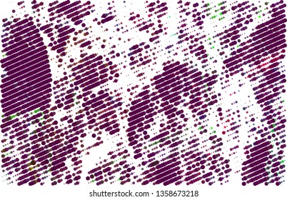 Trendy modern background with abstract halftone dots pattern.