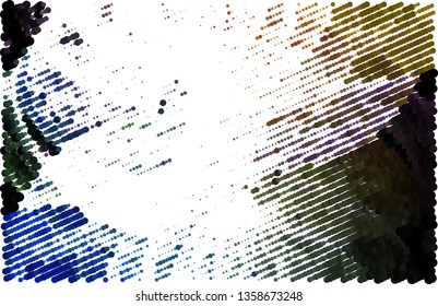 Trendy modern background with abstract halftone dots pattern.
