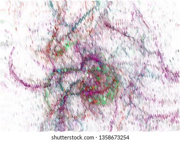 Trendy modern background with abstract halftone dots pattern.