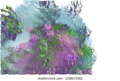 Trendy modern background with abstract halftone dots pattern.
