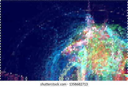 Trendy modern background with abstract halftone dots pattern.