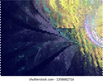 Trendy modern background with abstract halftone dots pattern.