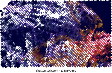 Trendy modern background with abstract halftone dots pattern.