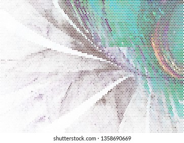 Trendy modern background with abstract halftone dots pattern.