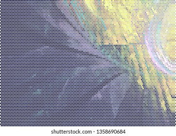 Trendy modern background with abstract halftone dots pattern.