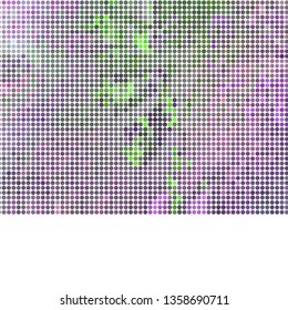 Trendy modern background with abstract halftone dots pattern.