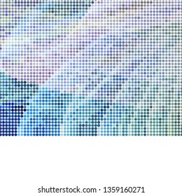 Trendy modern background with abstract halftone dots pattern.