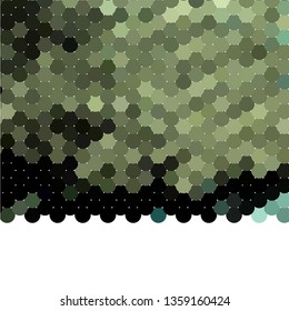 Trendy modern background with abstract halftone dots pattern.