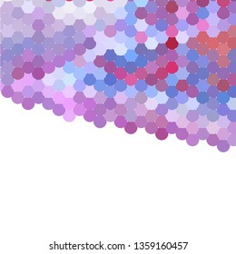 Trendy modern background with abstract halftone dots pattern.