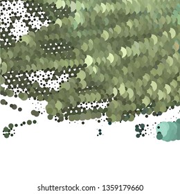 Trendy modern background with abstract halftone dots pattern. Blank space for text.