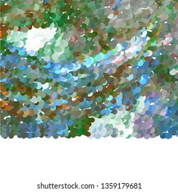 Trendy modern background with abstract halftone dots pattern. Blank space for text.