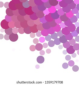 Trendy modern background with abstract halftone dots pattern. Blank space for text.