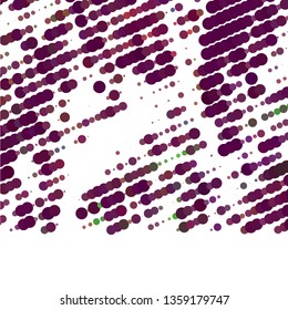 Trendy modern background with abstract halftone dots pattern. Blank space for text.