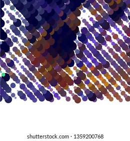 Trendy modern background with abstract halftone dots pattern. Blank space for text.