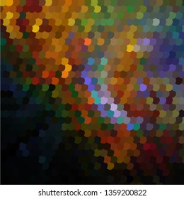 Trendy modern background with abstract halftone dots pattern. Blank space for text.