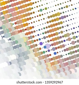 Trendy modern background with abstract halftone dots pattern. Blank space for text.