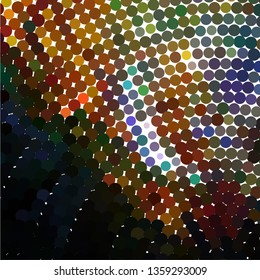 Trendy modern background with abstract halftone dots pattern. Blank space for text.