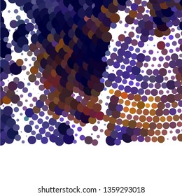 Trendy modern background with abstract halftone dots pattern. Blank space for text.