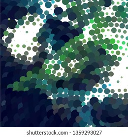 Trendy modern background with abstract halftone dots pattern. Blank space for text.