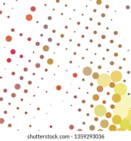 Trendy modern background with abstract halftone dots pattern. Blank space for text.