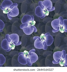 Moda, moderna, padrão floral impressa sem emenda essencial. Ideias de fundo padrão floral vetorial para decoração de casa, têxtil, banner, modelo, folheto, folheto, convite, laminados, tapetes e tapete. 
