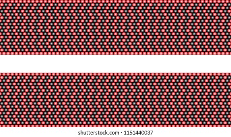 Trendy, modern ethnic beaded, border, pattern, embroidery cross, diamonds, stripe