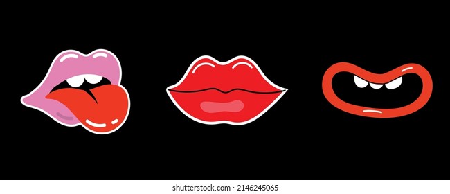 Trendy modern illustration for poster, postcard or background.
