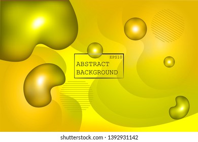 Trendy and modern landing page background and Cool banner design template. with Fluid, liquid, wavy, gradient, flowing, dynamic shape background color.