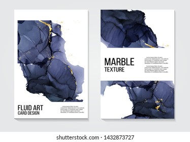 Trendy modern liquid marble texture template. Fluid art. Applicable for design cover, presentation, invitation, flyer, annual report, poster and business card, desing packaging. Modern vector artwork