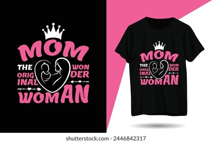 Trendy Mom T-shirt Design Bundle 