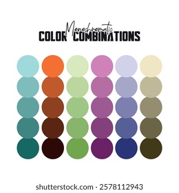 Trendy Monochromatic Color Combinations Collection