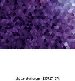 Trendy mosaic background with abstract polygonal filling. Blank space for text.