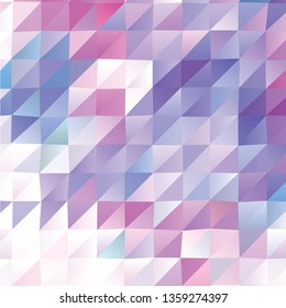 Trendy mosaic background with abstract polygonal filling. Blank space for text.