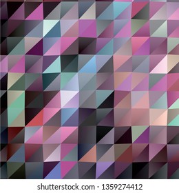 Trendy mosaic background with abstract polygonal filling. Blank space for text.