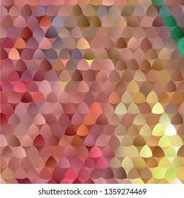 Trendy mosaic background with abstract polygonal filling. Blank space for text.