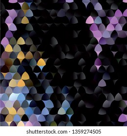 Trendy mosaic background with abstract polygonal filling. Blank space for text.