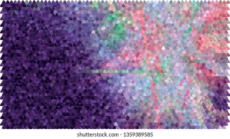 Trendy mosaic background with abstract polygonal filling. Blank space for text.