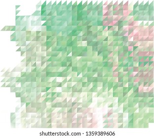Trendy mosaic background with abstract polygonal filling. Blank space for text.
