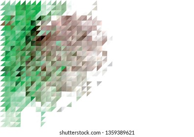 Trendy mosaic background with abstract polygonal filling. Blank space for text.