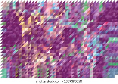 Trendy mosaic background with abstract polygonal filling. Blank space for text.
