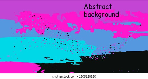 Trendy multicolored stripes with confetti dots, great design for any purpose. Fashionable holiday decoration concept. Chaotic vector illustration of multicolored stripes with confetti dots.