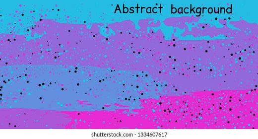Trendy multicolored stripes with confetti dots, great design for any purpose. Fashionable holiday decoration concept. Chaotic vector illustration of multicolored stripes with confetti dots.