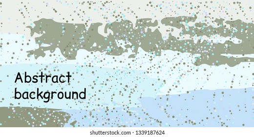 Trendy multicolored stripes with confetti dots, great design for any purpose. Fashionable holiday decoration concept. Chaotic vector illustration of multicolored stripes with confetti dots.