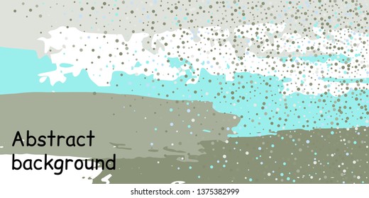 Trendy multicolored stripes with confetti dots, great design for any purpose. Fashionable holiday decoration concept. Chaotic vector illustration of multicolored stripes with confetti dots.