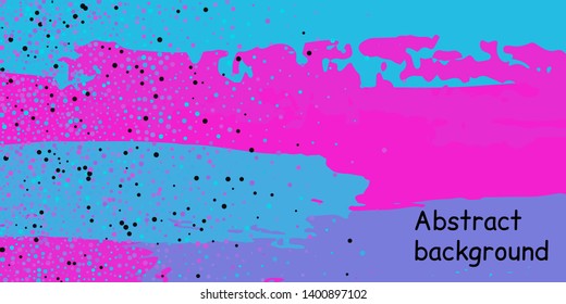 Trendy multicolored stripes with confetti dots, great design for any purpose. Fashionable holiday decoration concept. Chaotic vector illustration of multicolored stripes with confetti dots.