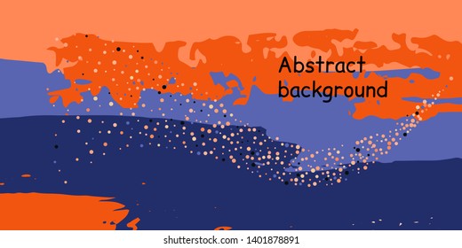 Trendy multicolored stripes with confetti dots, great design for any purpose. Fashionable holiday decoration concept. Chaotic vector illustration of multicolored stripes with confetti dots.