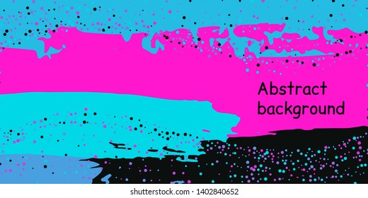 Trendy multicolored stripes with confetti dots, great design for any purpose. Fashionable holiday decoration concept. Chaotic vector illustration of multicolored stripes with confetti dots.