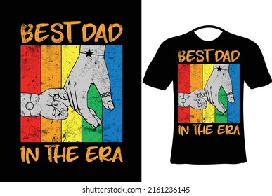 Trendy new dad t-shirt design ,2022